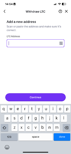 Add wallet address